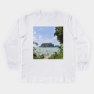 Thailand Island Kids Long Sleeve T-Shirt